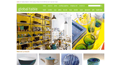 Desktop Screenshot of globaltable.com
